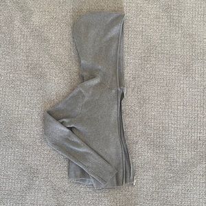 Brandy Melville Gray Zip Up Jacket